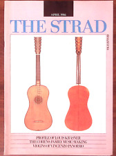 THE STRAD MAGAZINE APRIL 1986