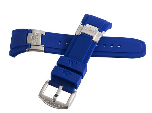 Aqua master 28mm blue rubber - blue,