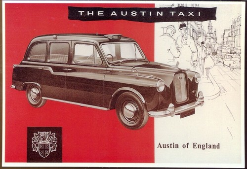 Modern postcard 1960s austin - postcard:,