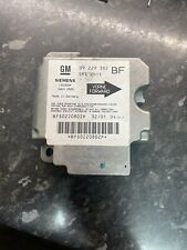 Vauxhall Astra G Mk4 Air Bag Airbag ECU Control Module 09229302 BF ZKN18