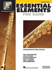 Essential Elements for Band – Flute Book 1 wi- paperback, Various, 9780634003110
