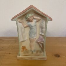 Schafer And Vater Bathing Beauty Beach hut Antique German Bisque
