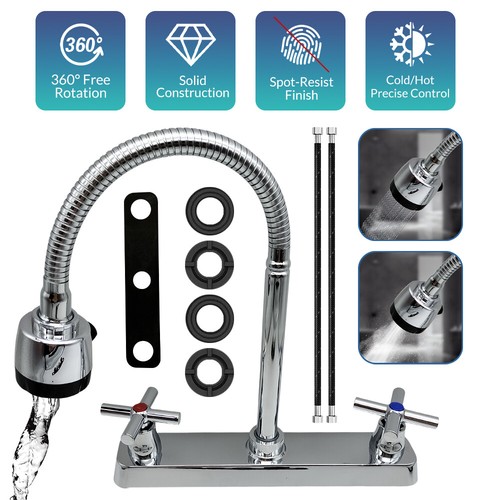 Kitchen sink faucet - kitchen, with