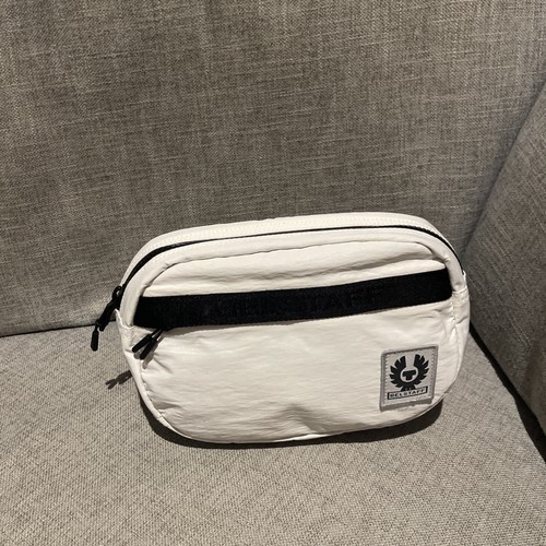Belstaff waistpack chalk - belstaff, white