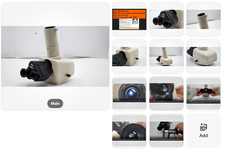 *CLEAN GLASS* Nikon Optiphot 100 150 200 Trinocular Head for 23mm Eyepiece 33884