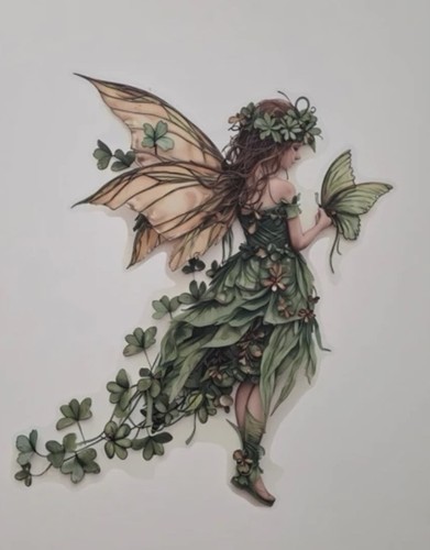 Woodland fairy decal girls - woodland,