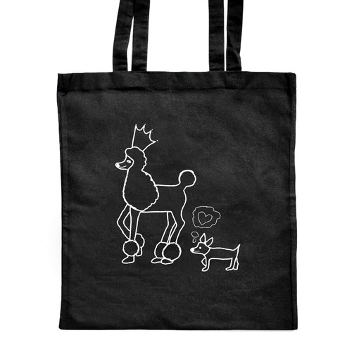 Princess poodle admirer - 'princess,