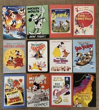 Set of 12 Disney Postcards New