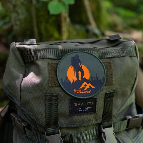 Forest fundamentals logo patch - forest,