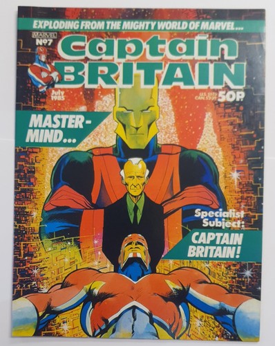 Captain britain vf - britain, #7