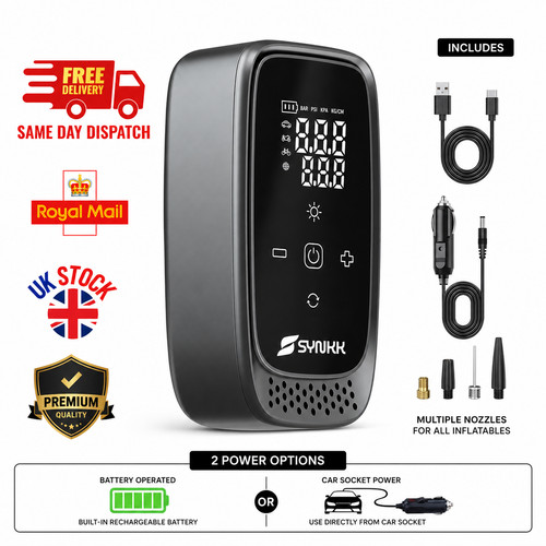Cordless car tyre inflator air - car,