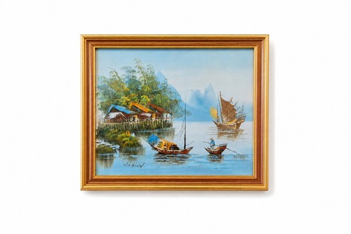 Vintage original oil painting