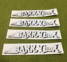 2 Vintage 1990s BARRACUDA