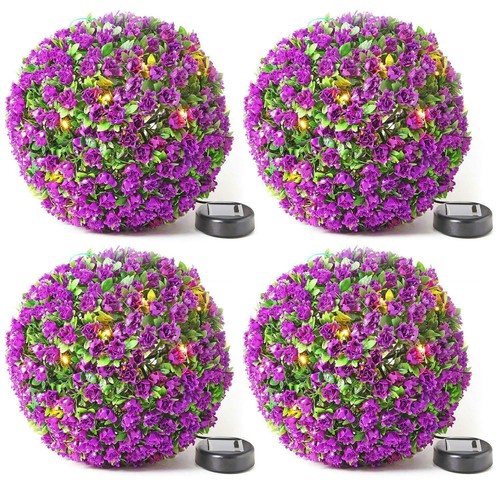 Solar 28cm topiary sphere - 4, x