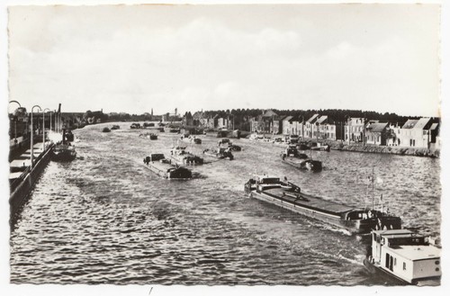 Belgium zelzate barges in - zelzate,,