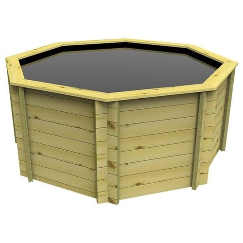 Wooden koi pond 12ft - koi, –