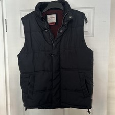 Men’s Black Padded Gilet
