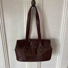 Duberry Brown Leather Shoulder Bag