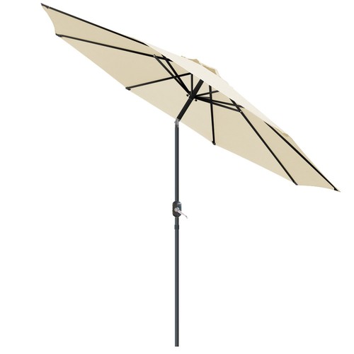 Large round garden parasol - 3m,