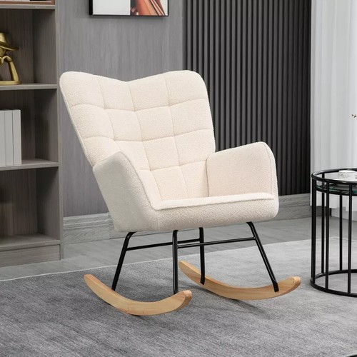 Wingback rocking chair - rocking,