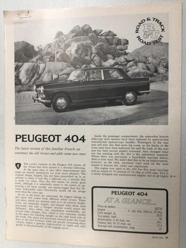 Peugeotart56 article road test - road,