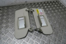 2015 MITSUBISHI OUTLANDER PAIR WINDSHIELD SUN VISORS GUARD SHIELD SHADE REF4331