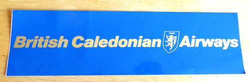 Bcal british caledonian - bcal,