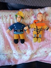 2x fireman sam dolls