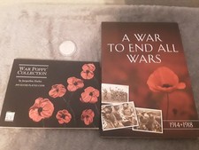 3 remembrance poppy coins