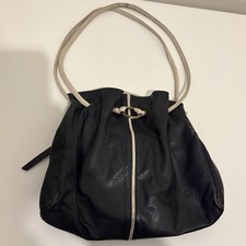 Gigi Real Leather Navy & Cream