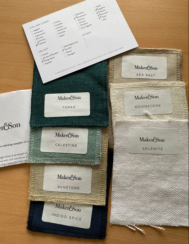Maker son sofa fabric - &,