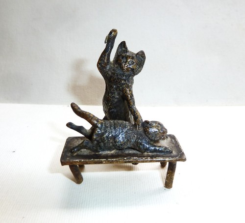 Austrian bronze figurine - austrian, of