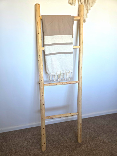 Decorative storage ladder - , with