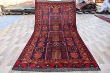 3.8 x 6.9 Feet. Vintage Afghan