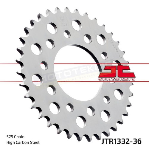 Steel rear sprocket fit - jt, to
