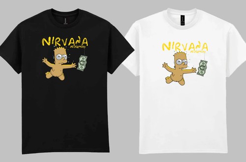 Nirvana nevermind shirt - nevermind,