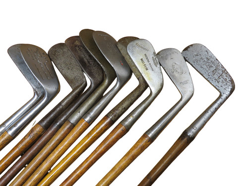 Vintage hickory golf irons - hickory,