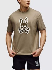 Psycho Bunny Mens Dusky Green