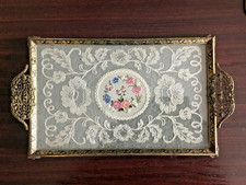 vintage petit point dresser