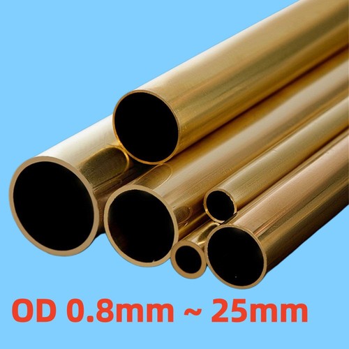 Brass round tube pipe 300mm - round,