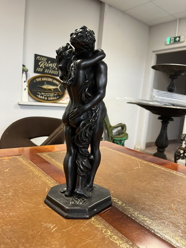 Art deco bronze coloured naked - coloured,