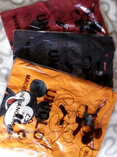 Joblot uniqlo shirt mickey - uniqlo,