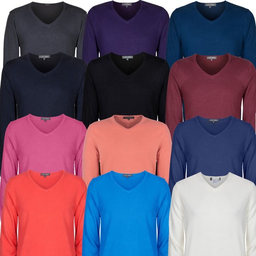 New neck jumpers mens soft - neck,