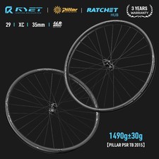 29 inch Carbon Mountain Bicycle Wheels BOOST 36T Ratchet Hub Clincher Tubeless