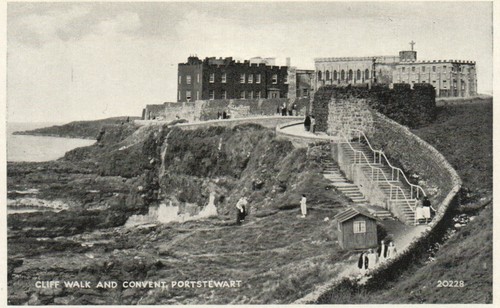 Cliff walk and convent - cliff,