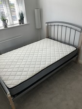 Queen Size Bed Frame and Mattress Set