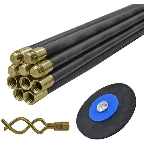 Flexible drain rods - flexible,