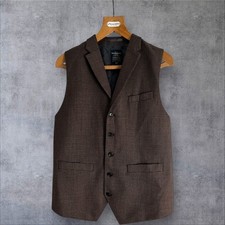 Vintage Hammond & Co Ltd. Herringbone Waistcoat  Size 42”