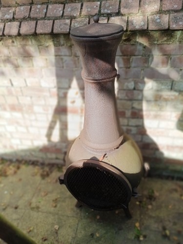 Cast iron chimenea outdoor - cast,