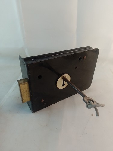 Vintage rim lock interior door - rim,
